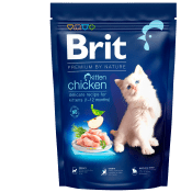 Kattamat Kitten kyckling Gram Brit Premium.