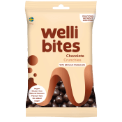 Godis Chocolate crunchies 50g Wellibites.