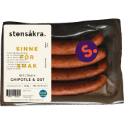 Kryddkorv Chipotle Ost 70% Kötthalt 240g Stensåkra.
