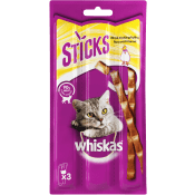 Kattgodis Sticks Kyckling 3-p 18g Whiskas.