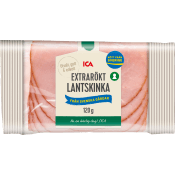Lantskinka Extrarökt 120g ICA.