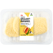 Grillostburgare panerad 350g ICA.