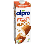 Mandeldryck Osötad 1,1% 1l Alpro.