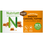 Viktkontroll Bar Smooth Caramel 4-p Nutrilett.