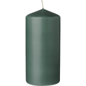 Blockljus antikgrön 15cm ICA.