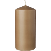 Blockljus nougat 15cm.