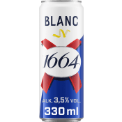 Öl 1664 Blanc 3.5% Kronenbourg.