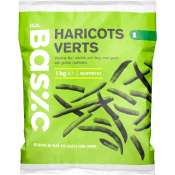 Haricots verts Fryst 1000g ICA Basic.