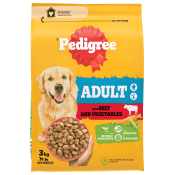 Hundmat Pedi Adult Oxe&Grönsaker 3000 Gram Pedigree.