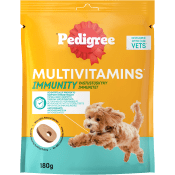 Hundsnacks Multivitamin Immunity Kyckling 180g Pedigree.