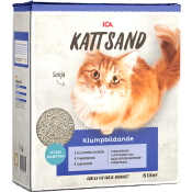 Kattsand Klumpbildande Finkorning 6l ICA.