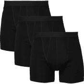 Boxer Rib svart 3p L mywear.