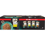 Kattmat SelSlices Fågel med Anka med Kyckling 5100 Gram Sheba.