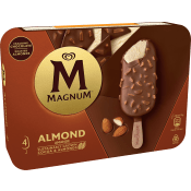 Glass Magnum almond 4-p Magnum.