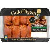 Kycklinglårfilé green chili BBQ ca 800g Guldfågeln.