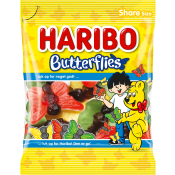 Godispåse Butterflies 120g Haribo.
