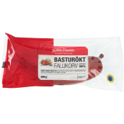 Basturökt Falukorv 500g Nyhléns Hugosons.