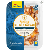 Kyckling Färsk Stekt & Tärnad BBQ 200g Kronfågel.