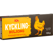 Kycklingbuljong 12-p 132g ICA.
