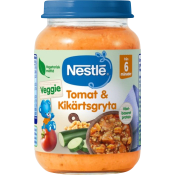 Barnmat Tomat & kikärtsgryta 6m 190g Nestle.