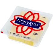 Norvegia skivad 27% 300 g Tine.