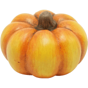 Pumpa 7 cm orange terracotta Festive.