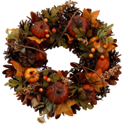 Höstkrans 35 cm Festive.