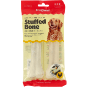 Hundsnacks Chicken Stuffed Bone 160g Dogman.