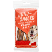 Hundsnacks Skruvar kyckl vilt 100 Gram ICA.