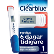 Graviditetstest Digital Ultra Early 1-p Clearblue.