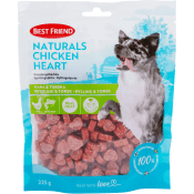 Hundsnacks Naturals kycklhjärta 225 Gram Best friend.
