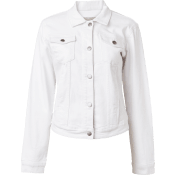 Bea denim jacket Snow white.