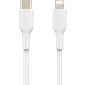 USB-C till Lightning 1m vit.