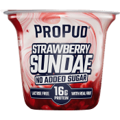Mousse Strawberry Sundae Laktosfri 190g ProPud.