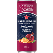 Fruktdryck Melograno & Arancia 33cl San Pellegrino.