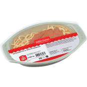 Spagetti med köttfärssås 460g Nyhléns Hugosons.