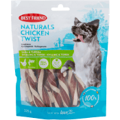 Hundtugg Naturals kycklingtwist 225 Gram Best friend.