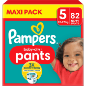 Byxblöjor Baby Dry Pants Strl 5 12-17kg 82-p Pampers.
