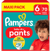 Byxblöjor Baby Dry Pants Strl 6 15+kg 70-p Pampers.