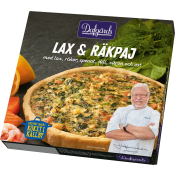 Lax & räkpaj Fryst 240g Dafgårds.