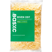 Hårdost Riven ost 200 g ICA Basic.