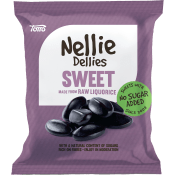 Sweet liquorice 90g Nellie Dellies.