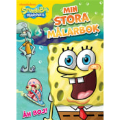 SvampBob Fyrkant: Min stora målarbok : Åh boj.