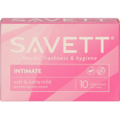 Våtservetter Intim Soft & extra mild 10-p Savett.
