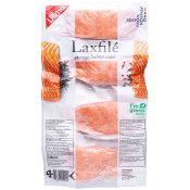 Laxfilé Fryst 4st à 125g Ullmo.