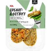 Spenat och ostbiff 200g ICA.