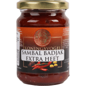 Sambal Hot Badjak 200g Koningsvogel.