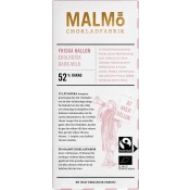 Choklad Friska Hallon 52% 80g Malmö Chokladfabrik.