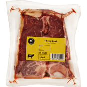 T-Bone steak frystinad 400g Hacksta Köttdisk.