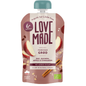 Barnmat Gröt Havre Äpple Kanel 6m 100g Lovemade.
